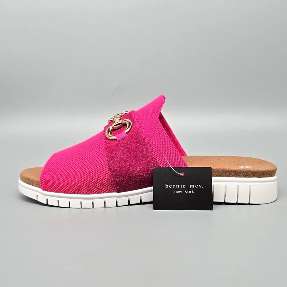 Bernie Mev Monaco Sporty Slide Sandals Open Toe Casual Women's Size 7.5/38 - Picture 8 of 12